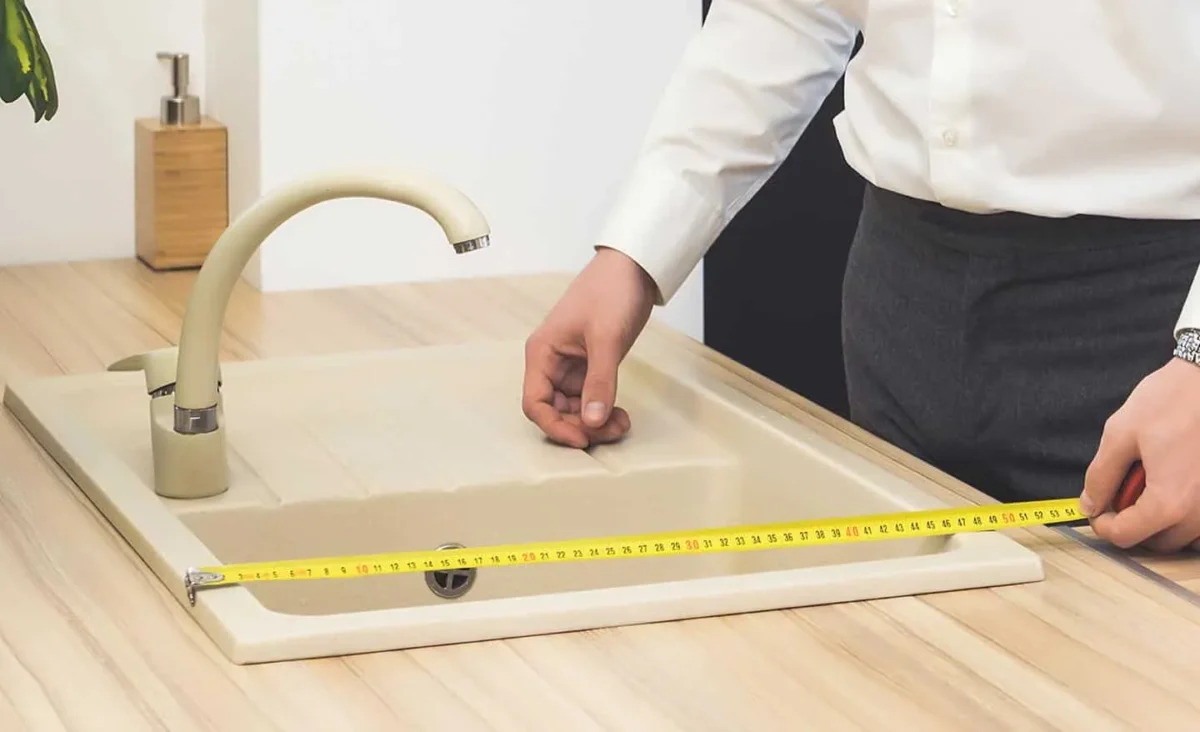 راهنمای نصب سینک ظرفشویی توکار